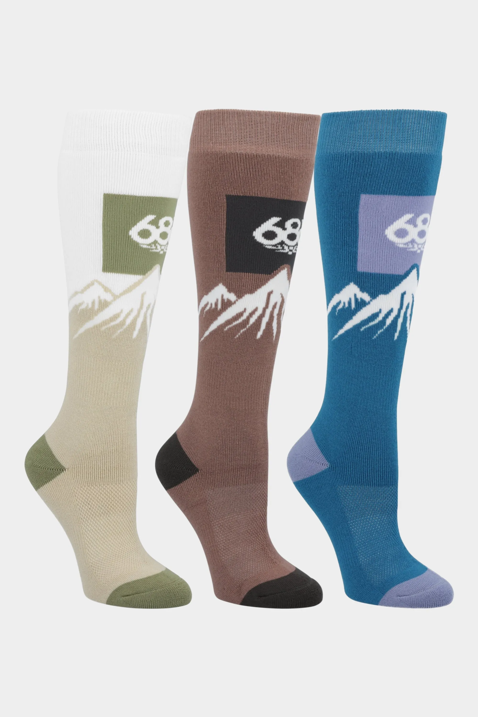 686 Women's Peak Sock (3-Pack)