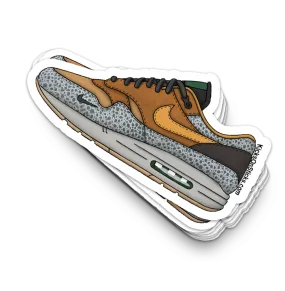 Air Max 1 "Safari" Sneaker Sticker