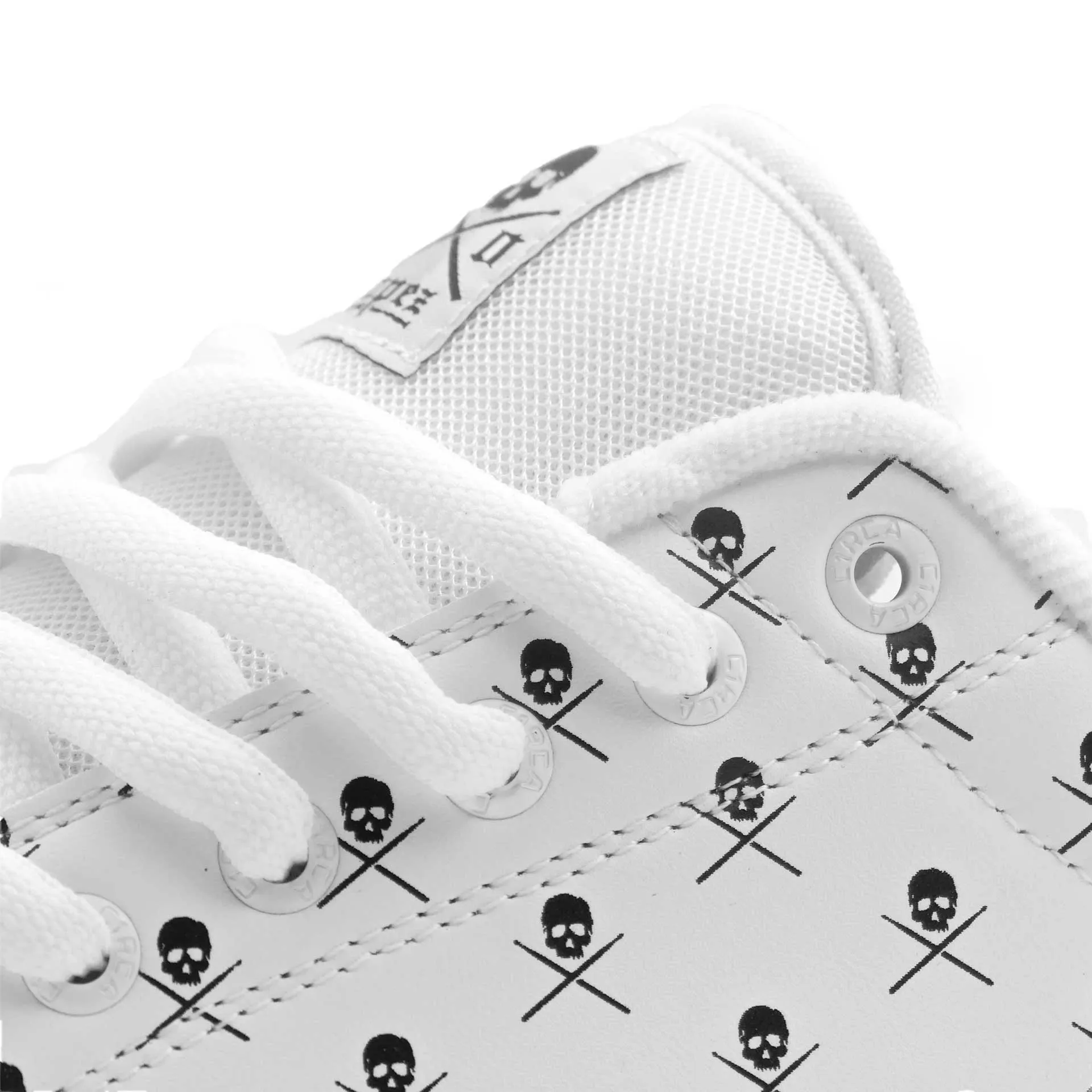 AL 50-WHITE/BLACK SKULL