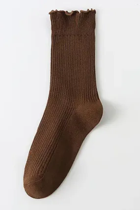 Alva Sock | Brun | Strømper fra By Timm