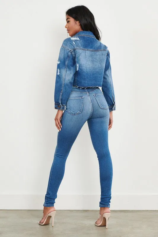 Ariana jeans, medium blue