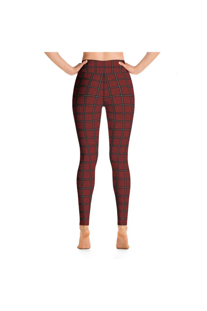 Ash Avenue Plaid Yoga Leggings