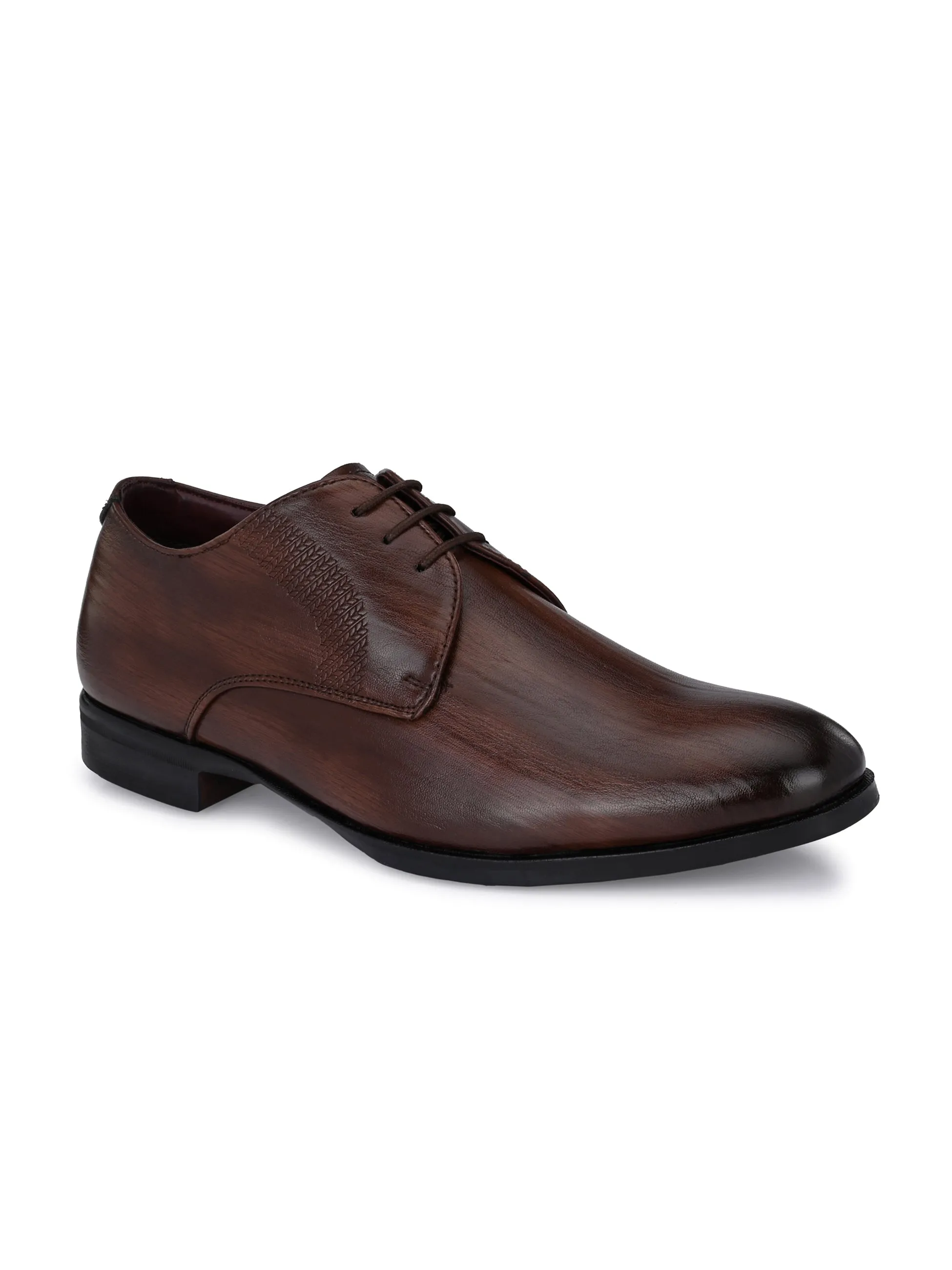 Barrel Brown Derby Shoes