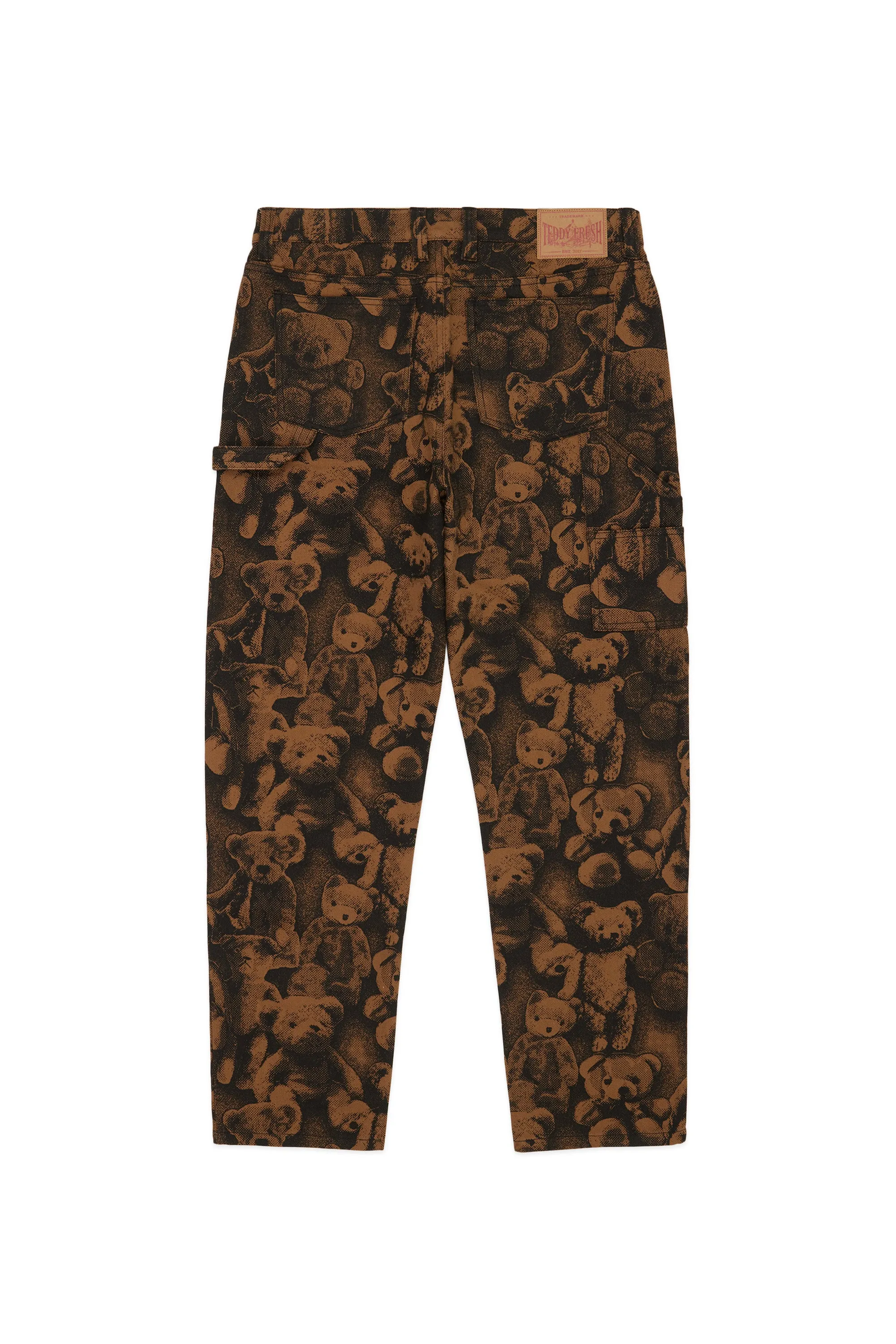 Bear Print Jeans