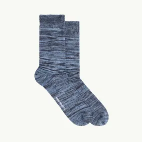 Bjarki Cotton Twist Sock - Steel Blue