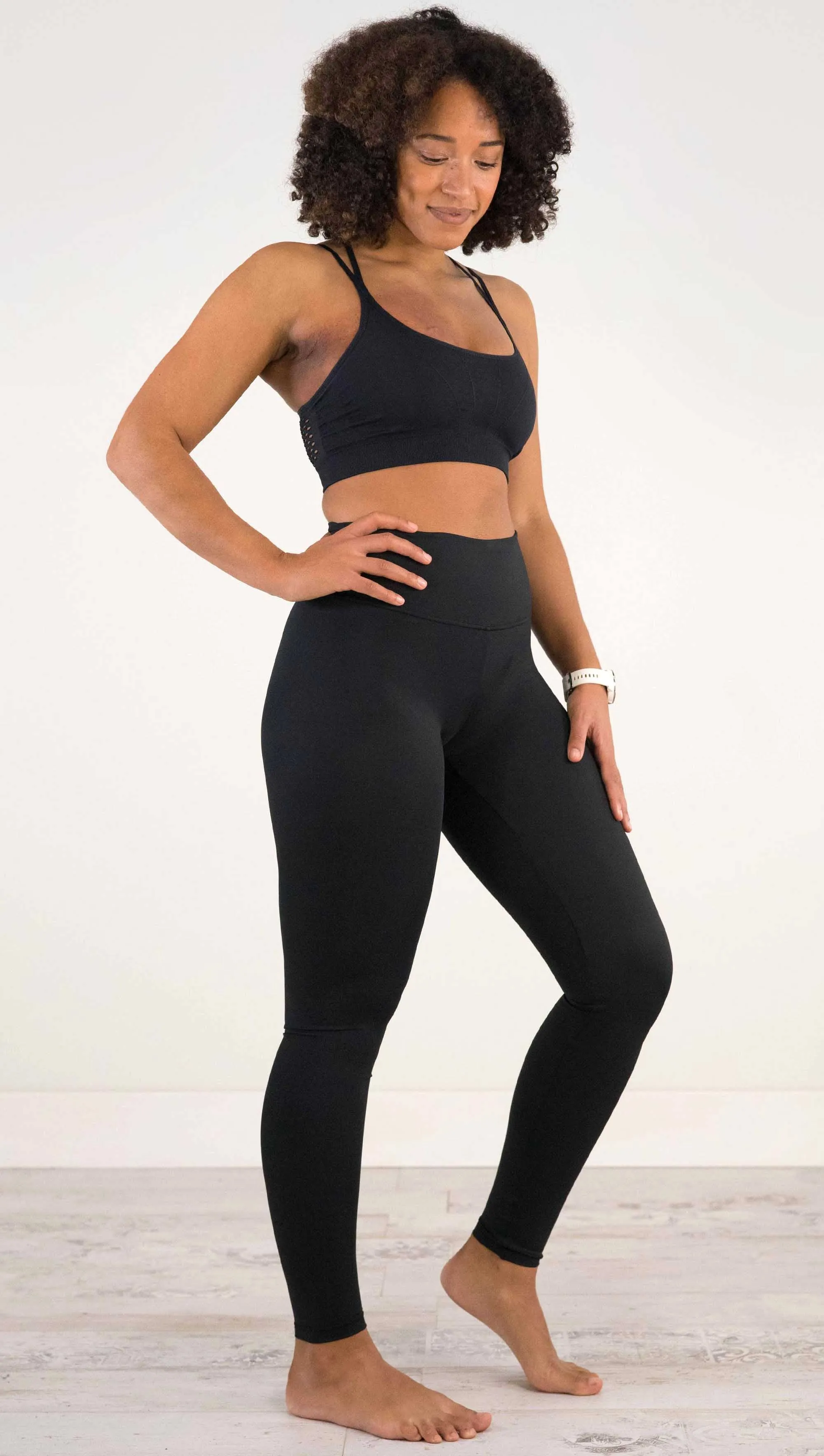 Black - Athleisure Leggings