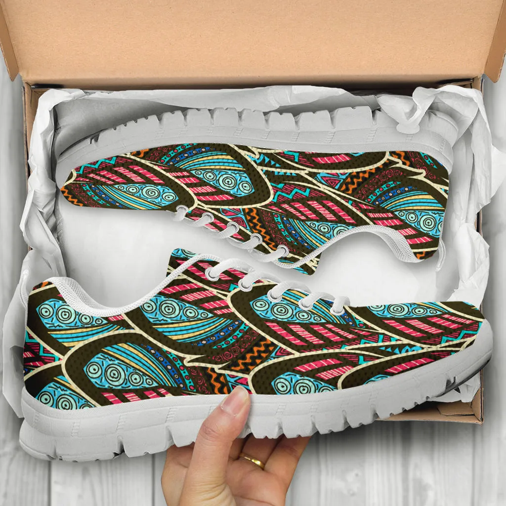 Boho Feathers Running Shoes