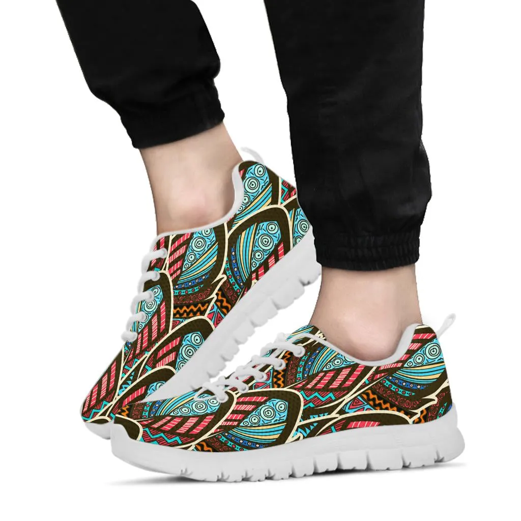 Boho Feathers Running Shoes