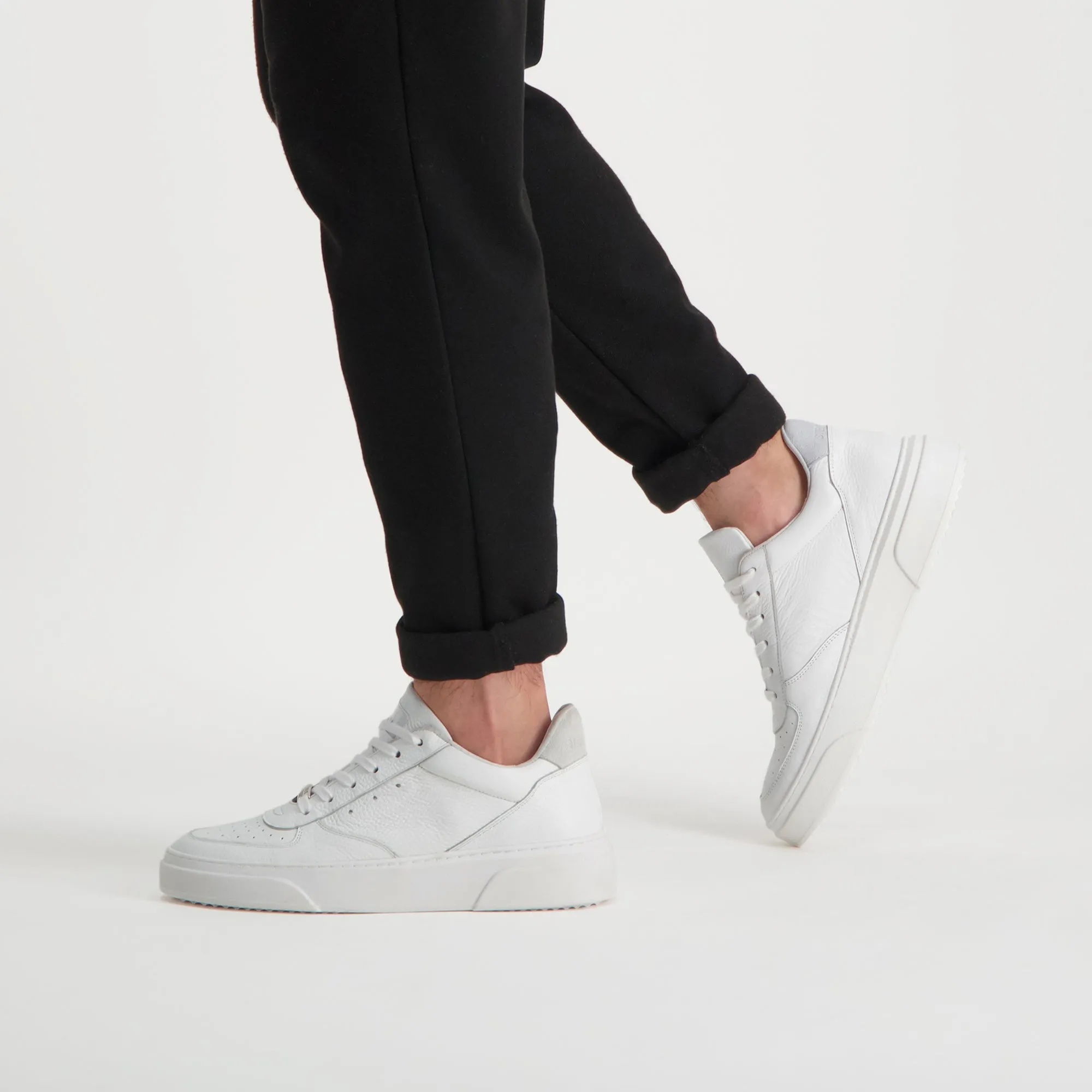 Brent Sneaker WHITE LEATHER