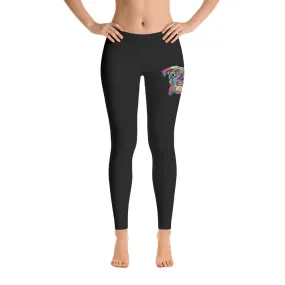 Bulldog Polygon Leggings