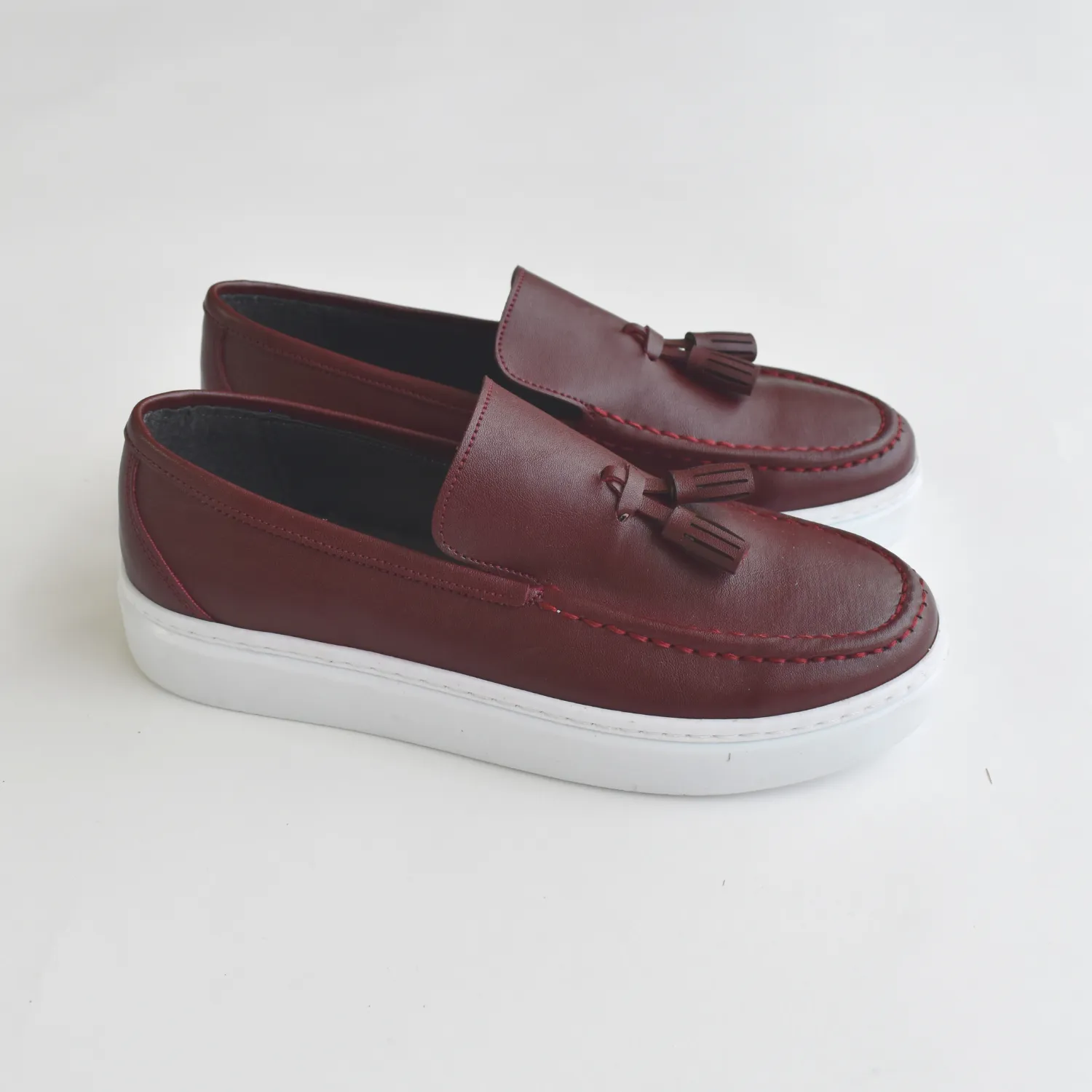 Burgundy Lion's Boys Shoes