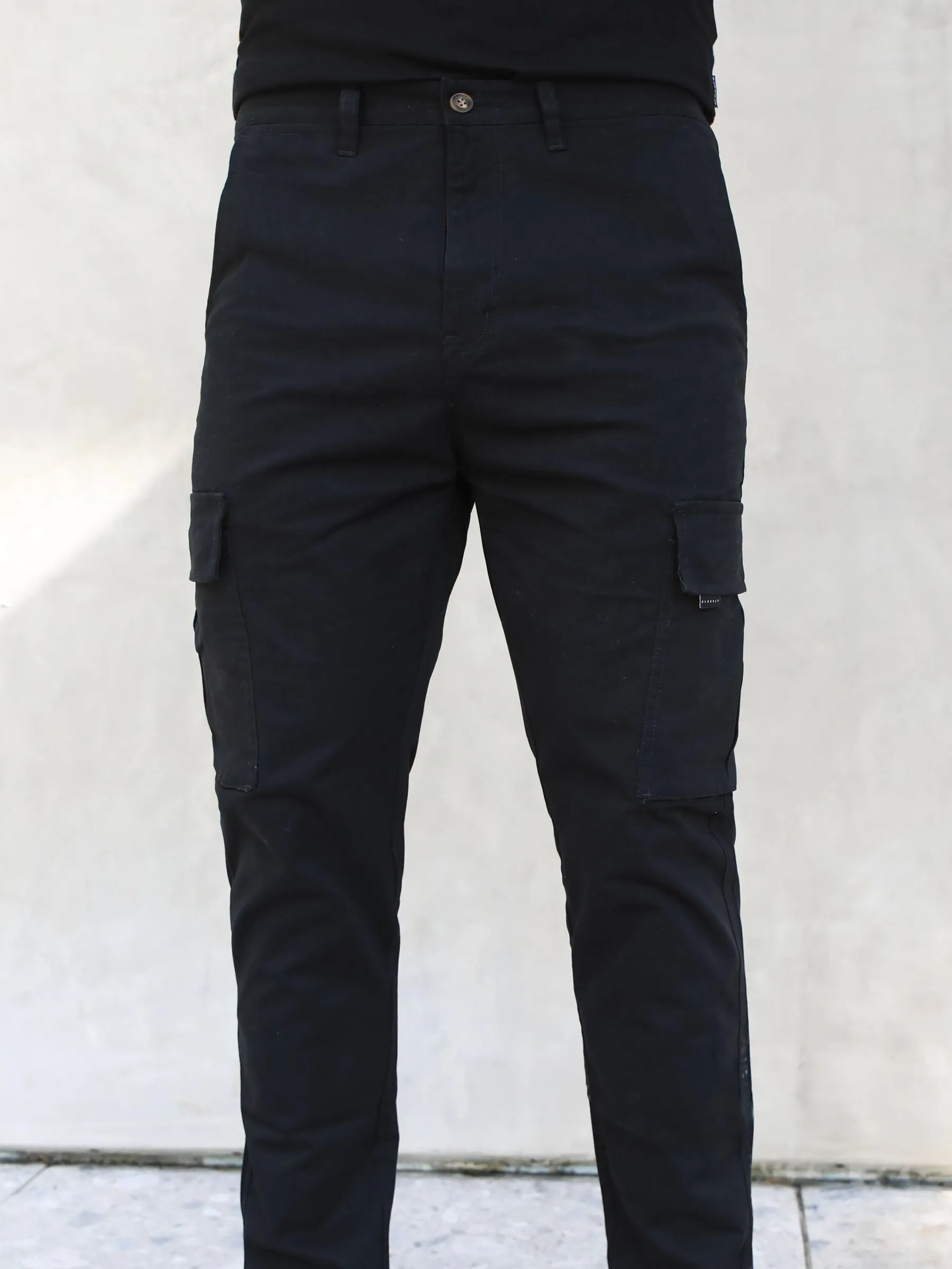 Cargo Trousers - Black