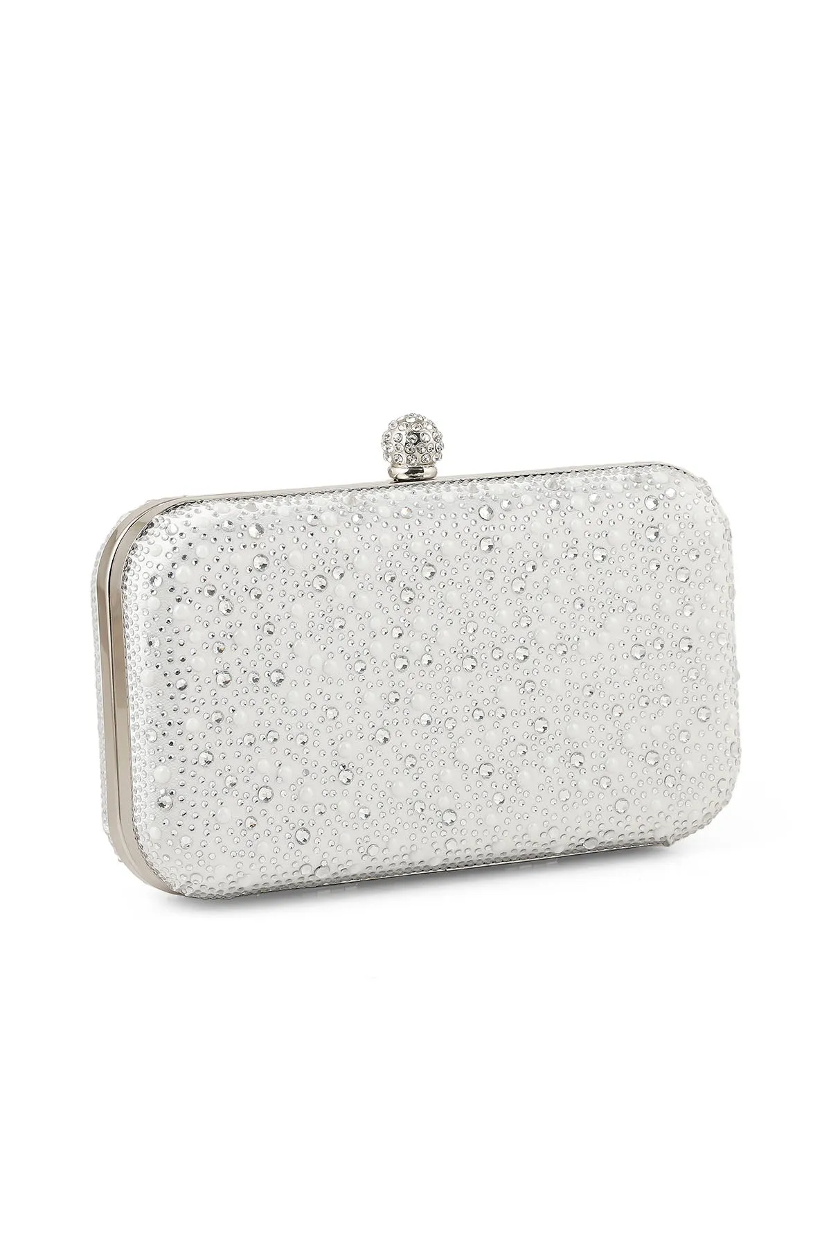 Casual Clutch B20757-White