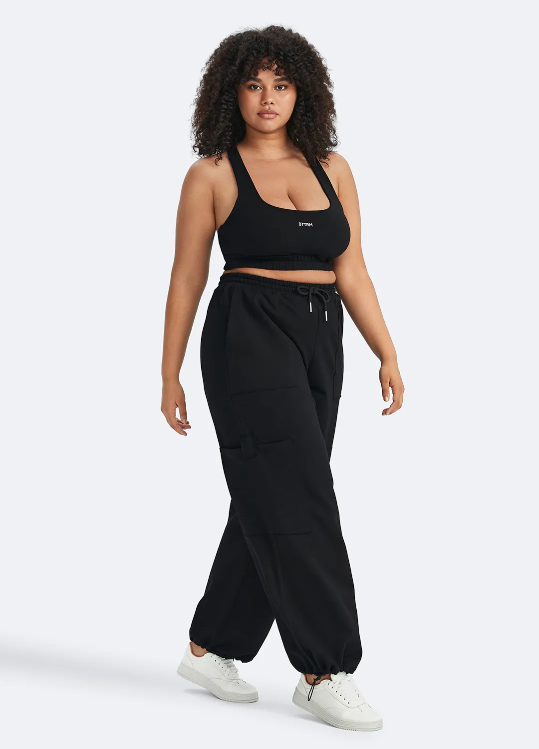 Casual Drawstring Waist Sweatpants