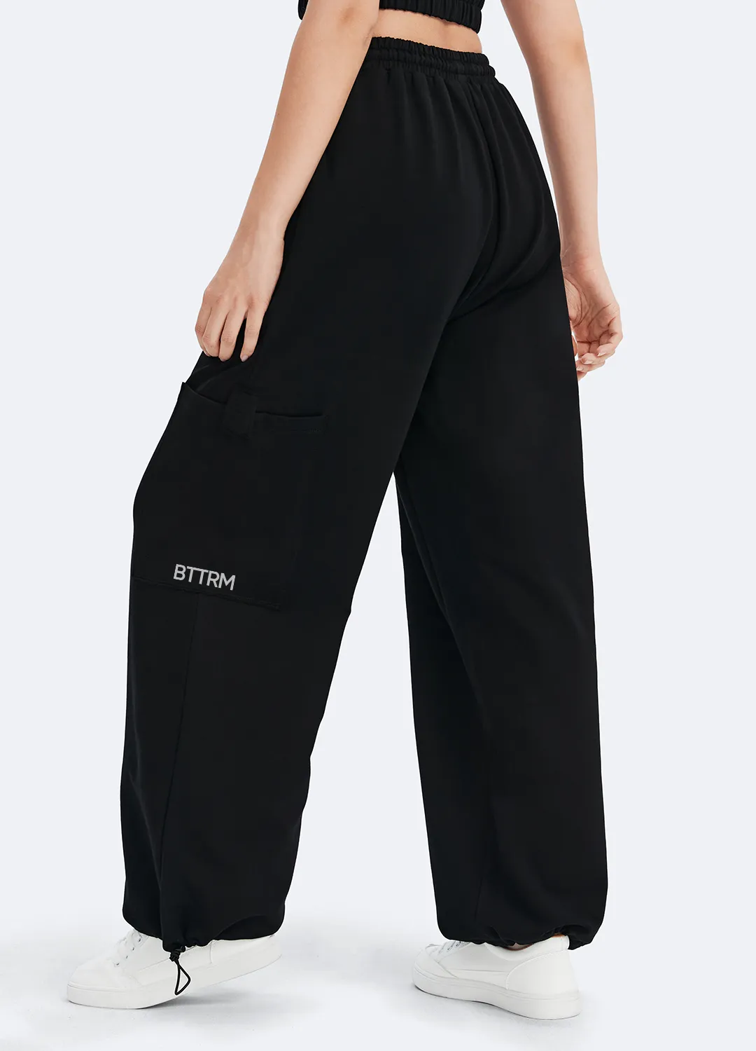 Casual Drawstring Waist Sweatpants