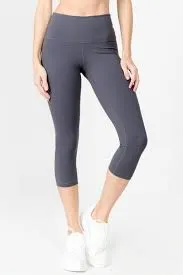 Charcoal Capri Leggings