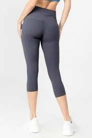 Charcoal Capri Leggings