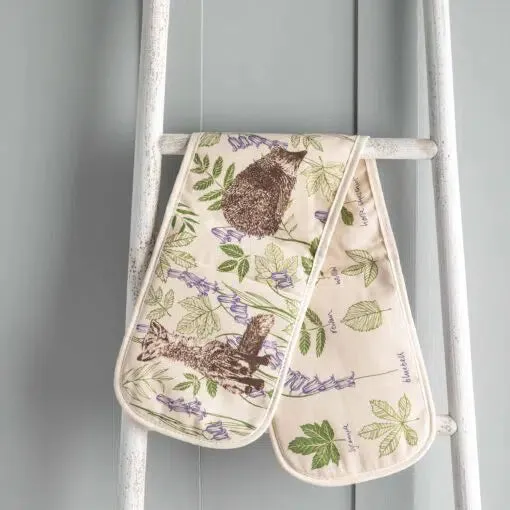 Cherith Harrison Woodland Creatures Oven Gloves