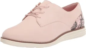 Cole Haan Original Grand Plain Oxford Peach Whip Nubuck Lace Up Low Top Sneakers