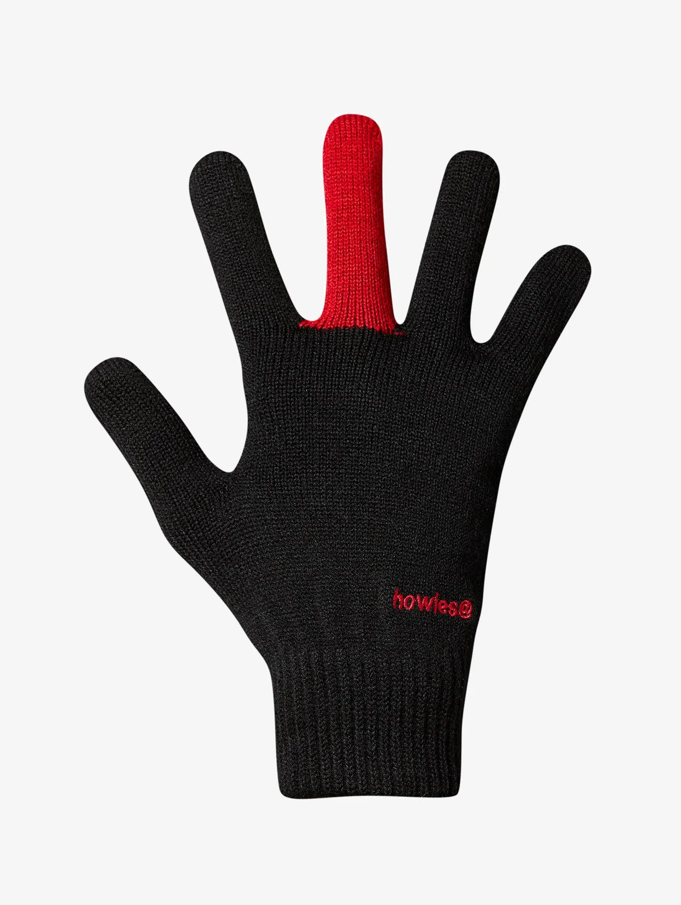 Contrast Digit Wool Gloves