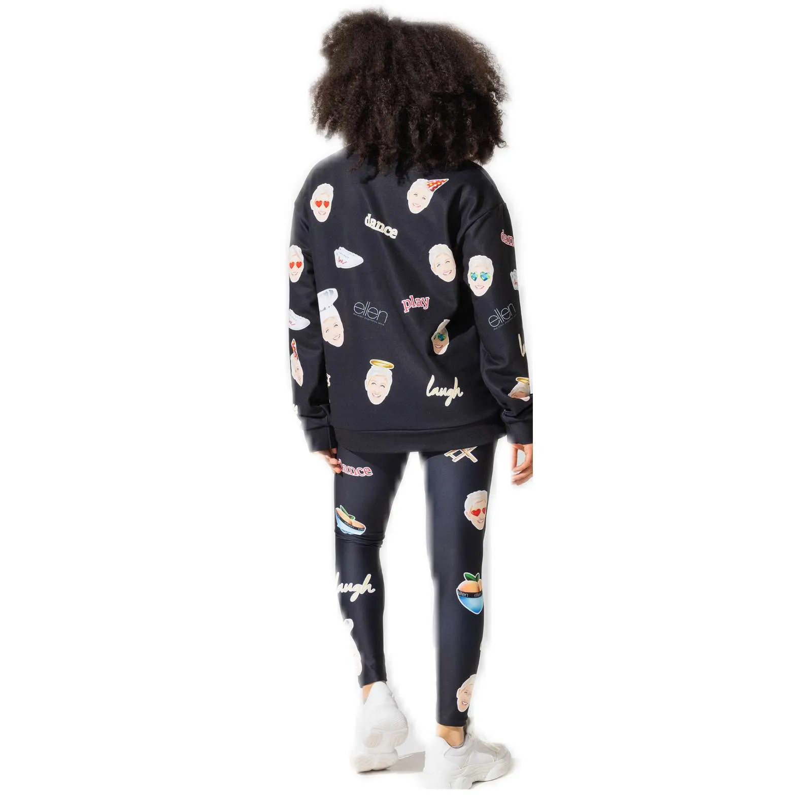 Emoji Leggings- Black