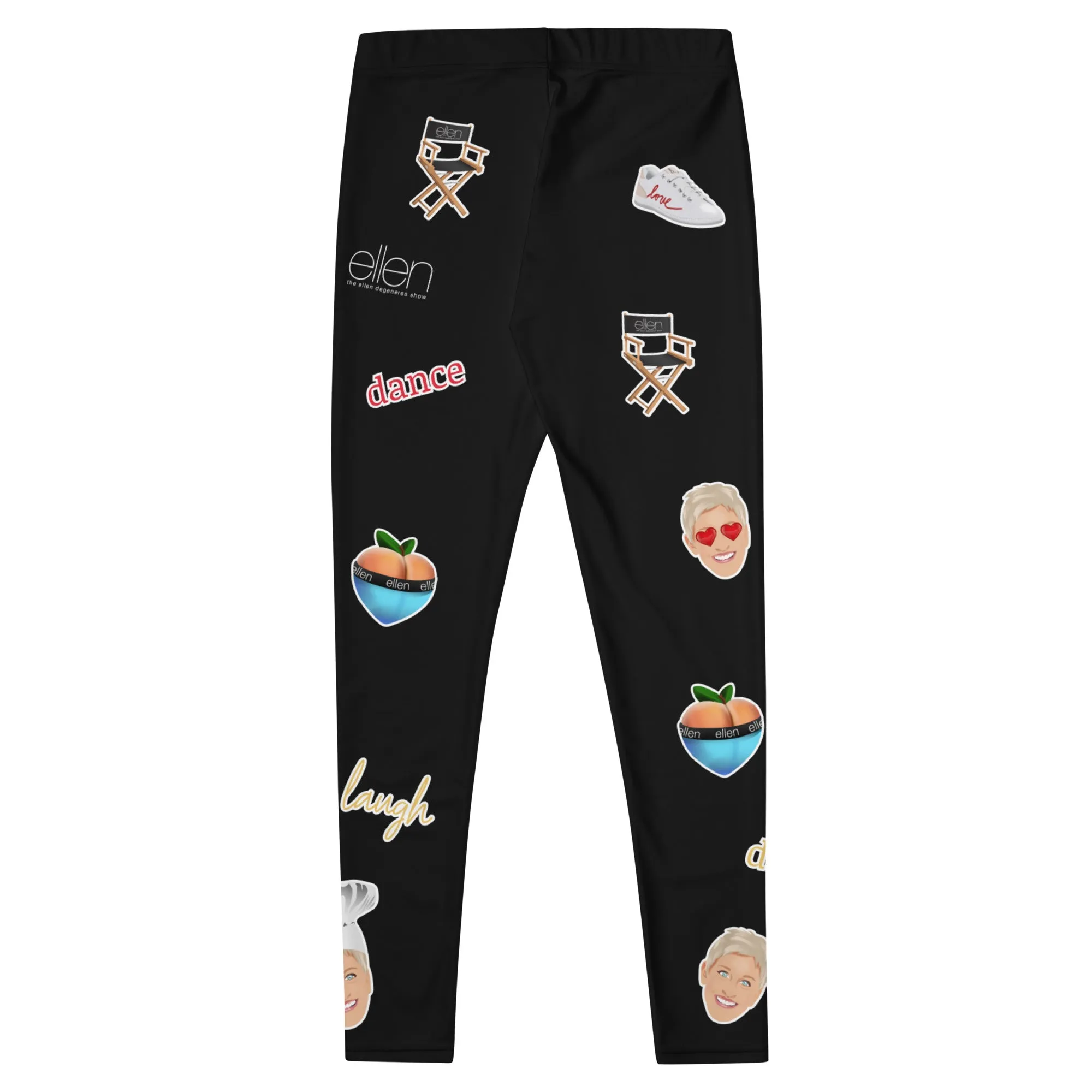 Emoji Leggings- Black