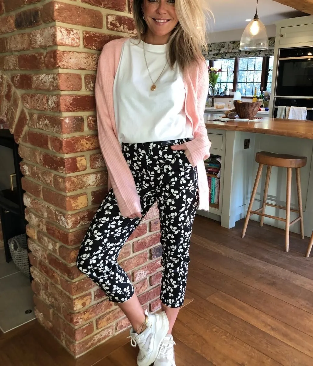 Floral Mia Cropped Trousers