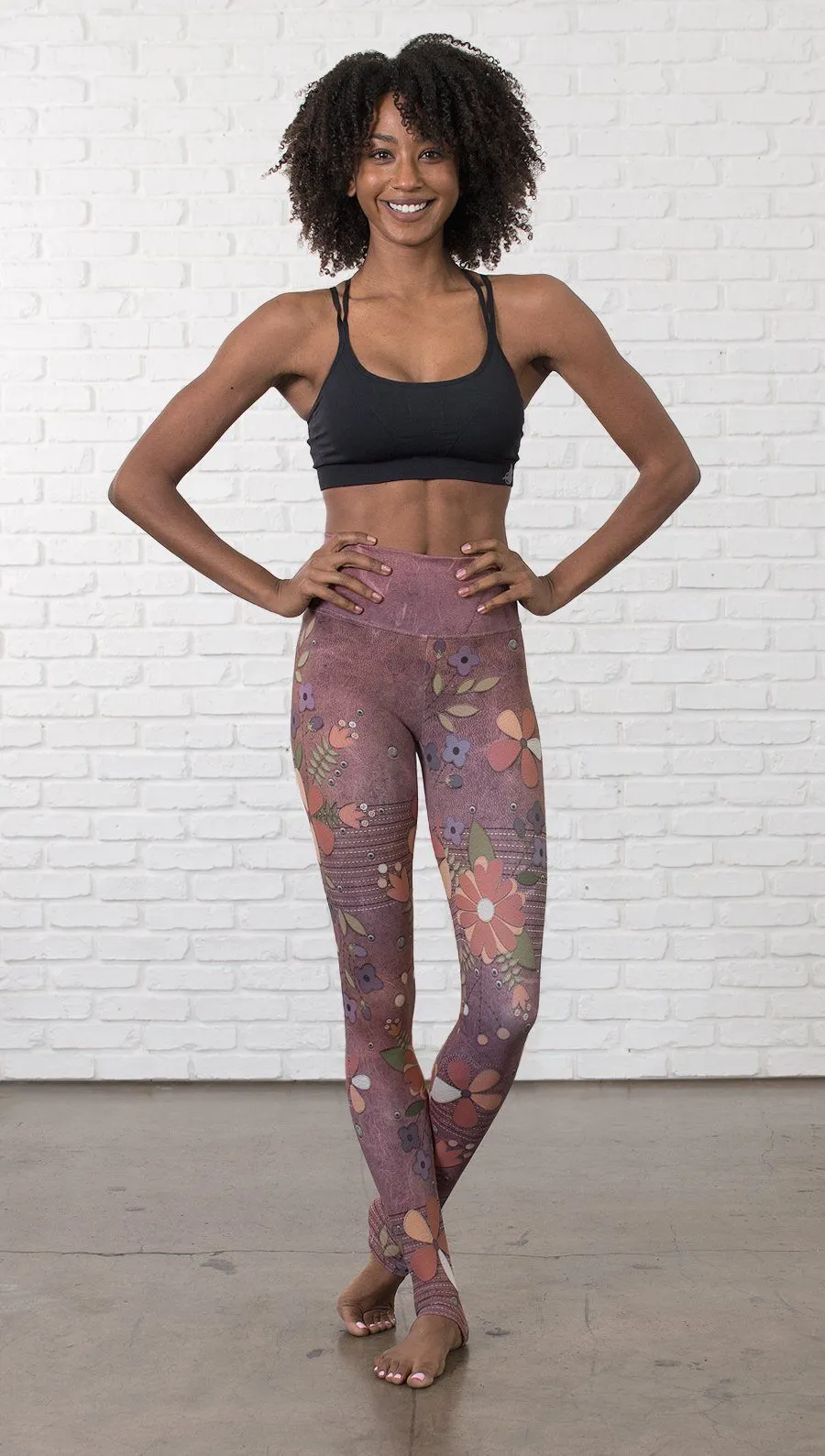 Flowers - Athleisure Leggings - CUSTOM ORDER