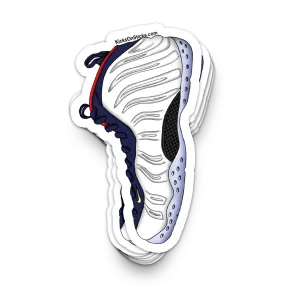 Foamposite "Olympic" Sneaker Sticker