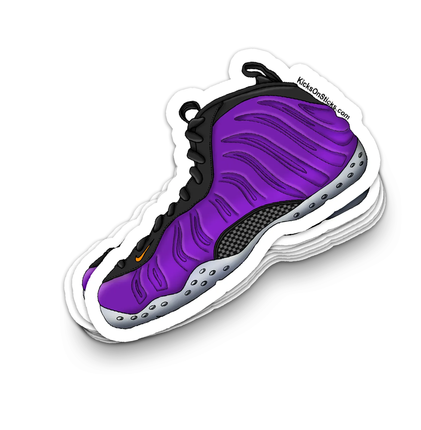 Foamposite "Phoenix" Sneaker Sticker