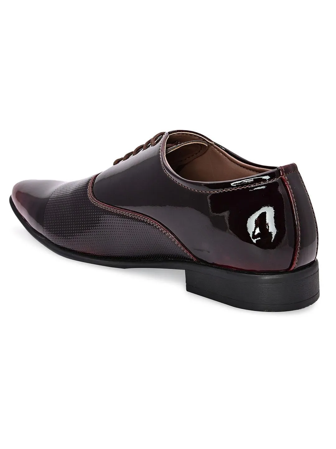 Hyde Cherry Patent Formal Shoes