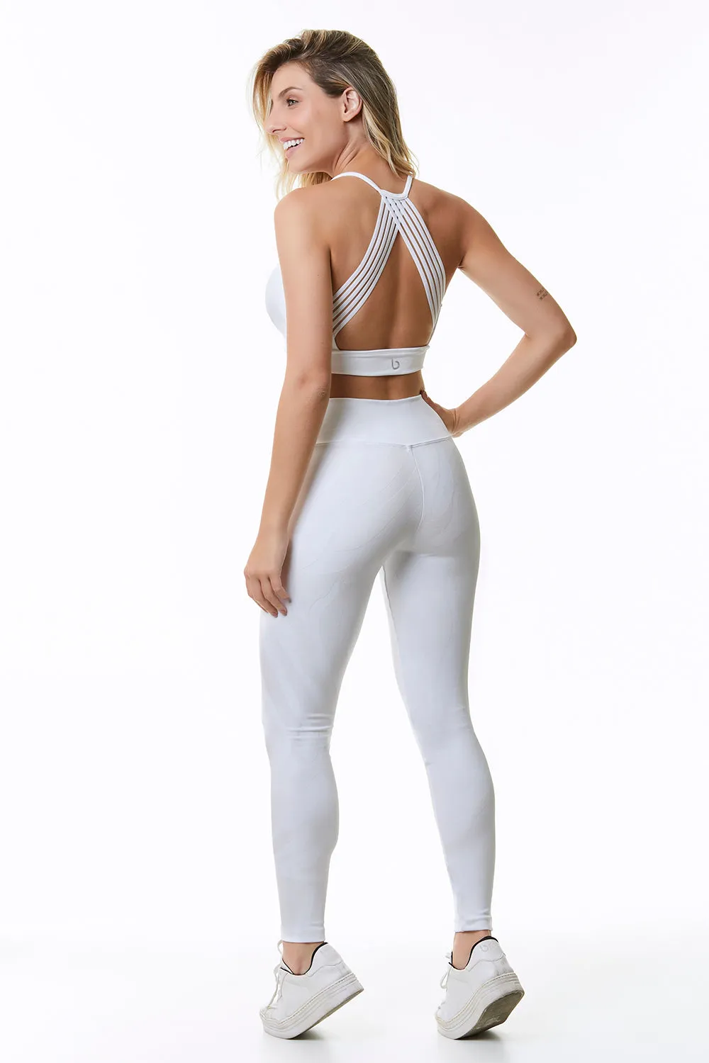 Hype White Leggings