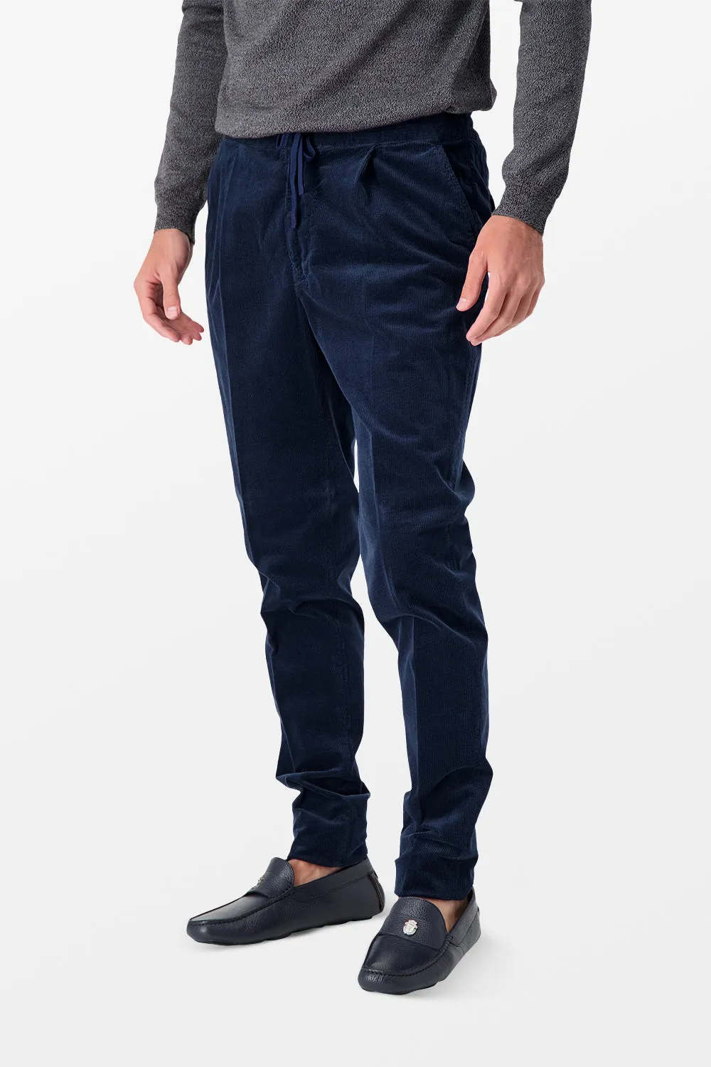 Incotex Blue Casual Trousers