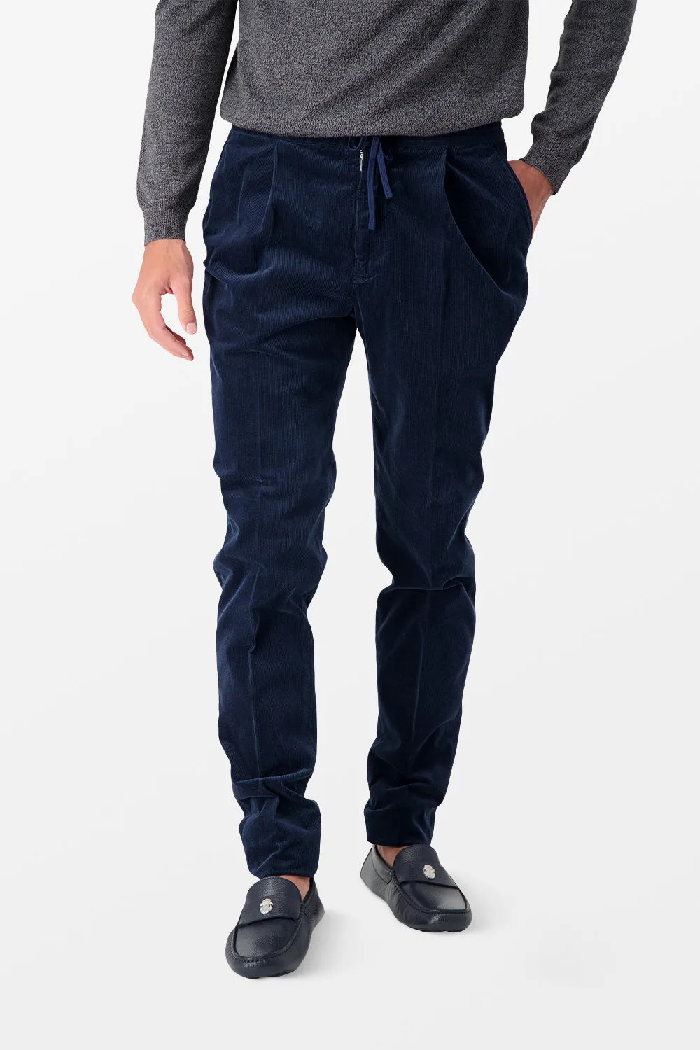 Incotex Blue Casual Trousers