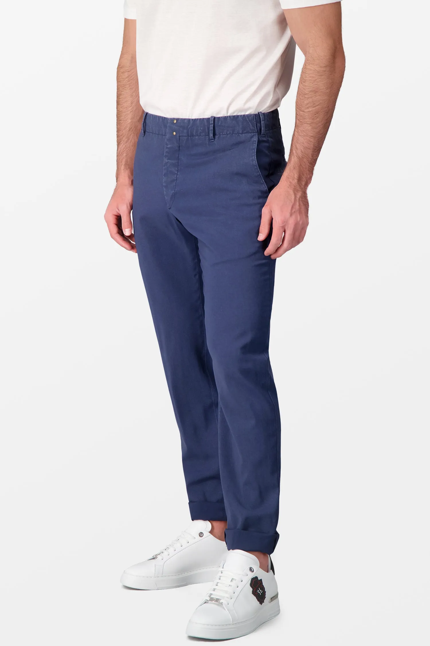 Incotex Blue Classic Trousers