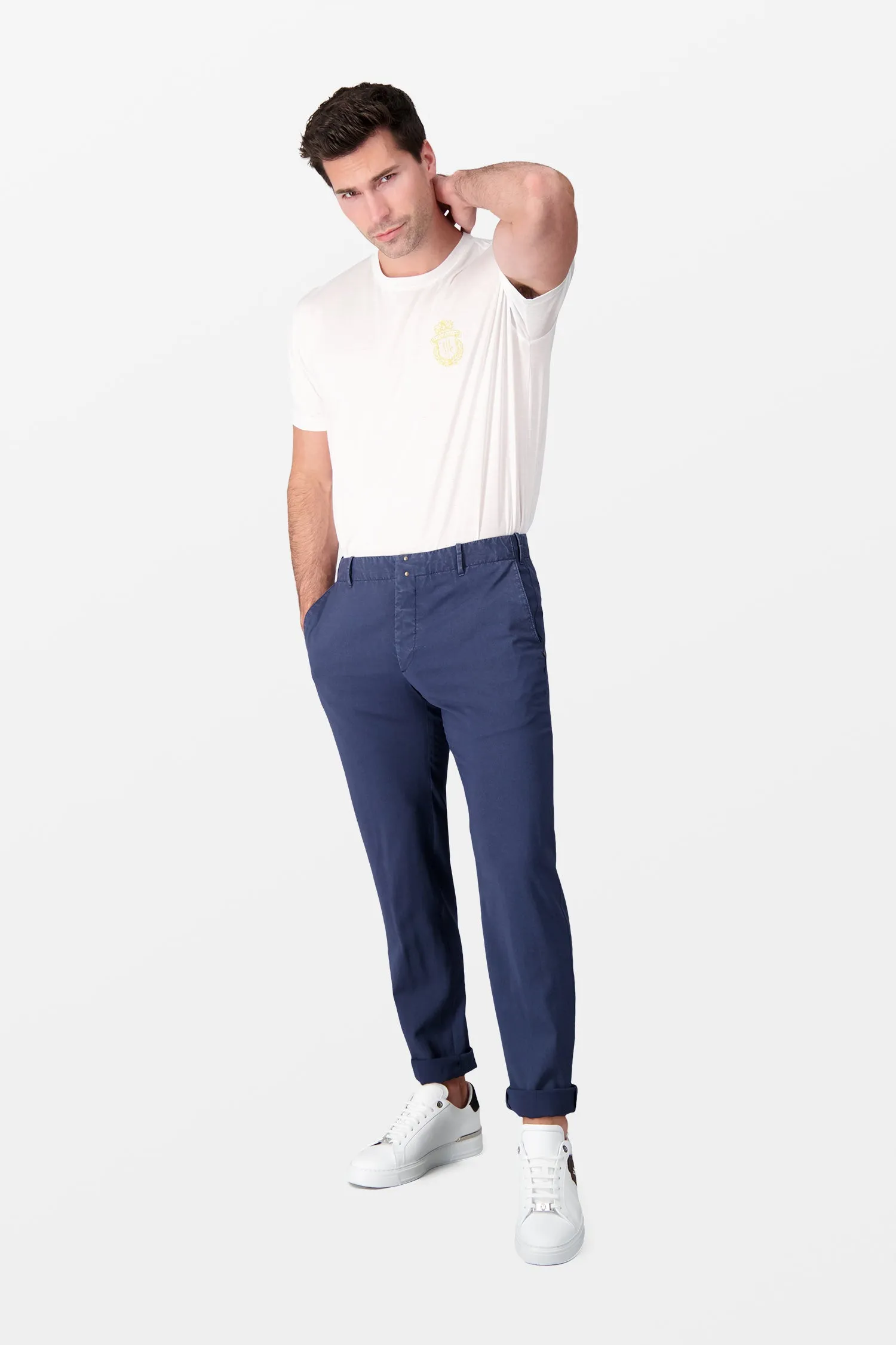 Incotex Blue Classic Trousers