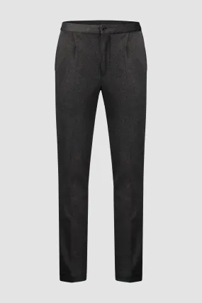 Incotex Dark Grey Knitted Trousers