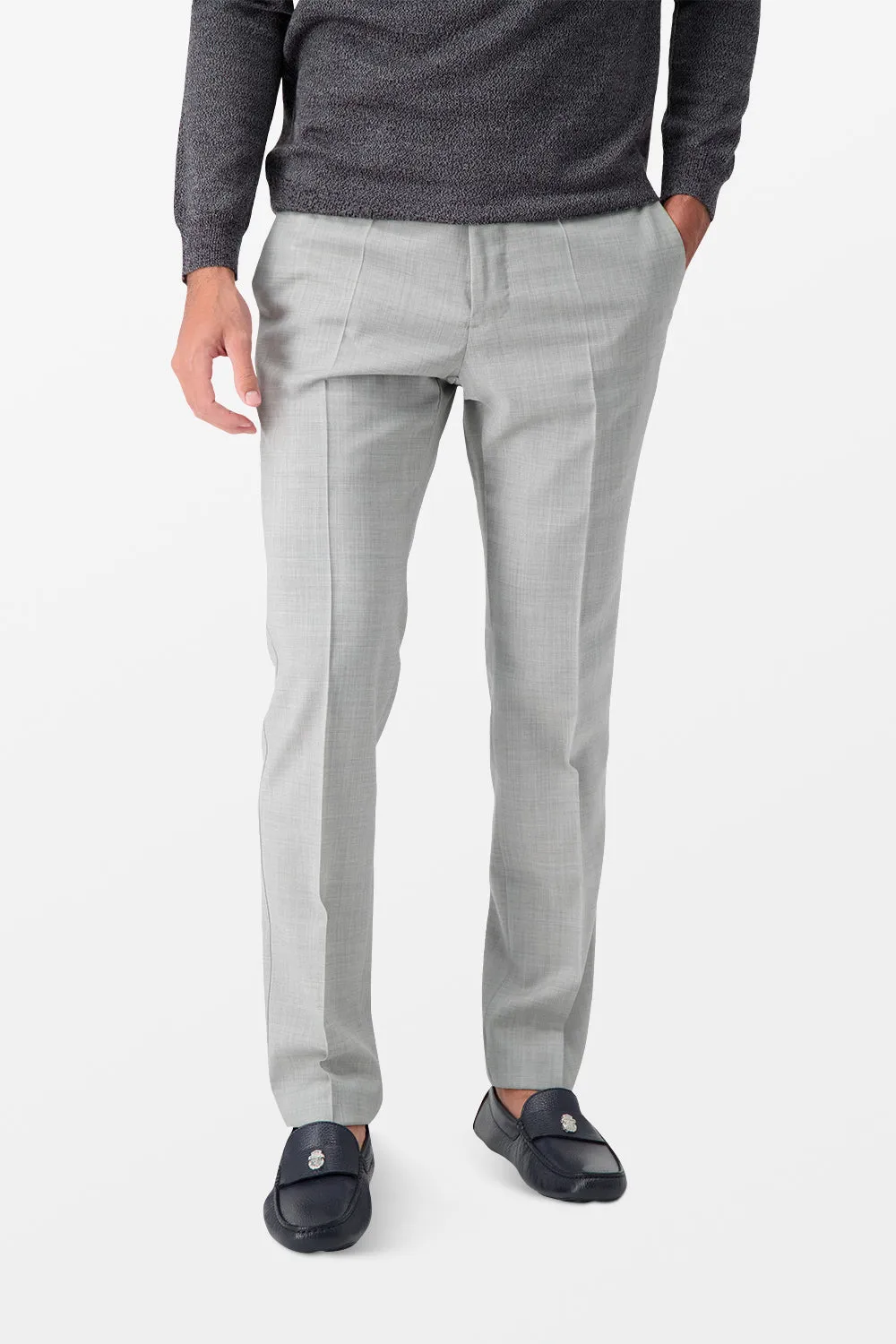 Incotex Light Grey Classic Trousers