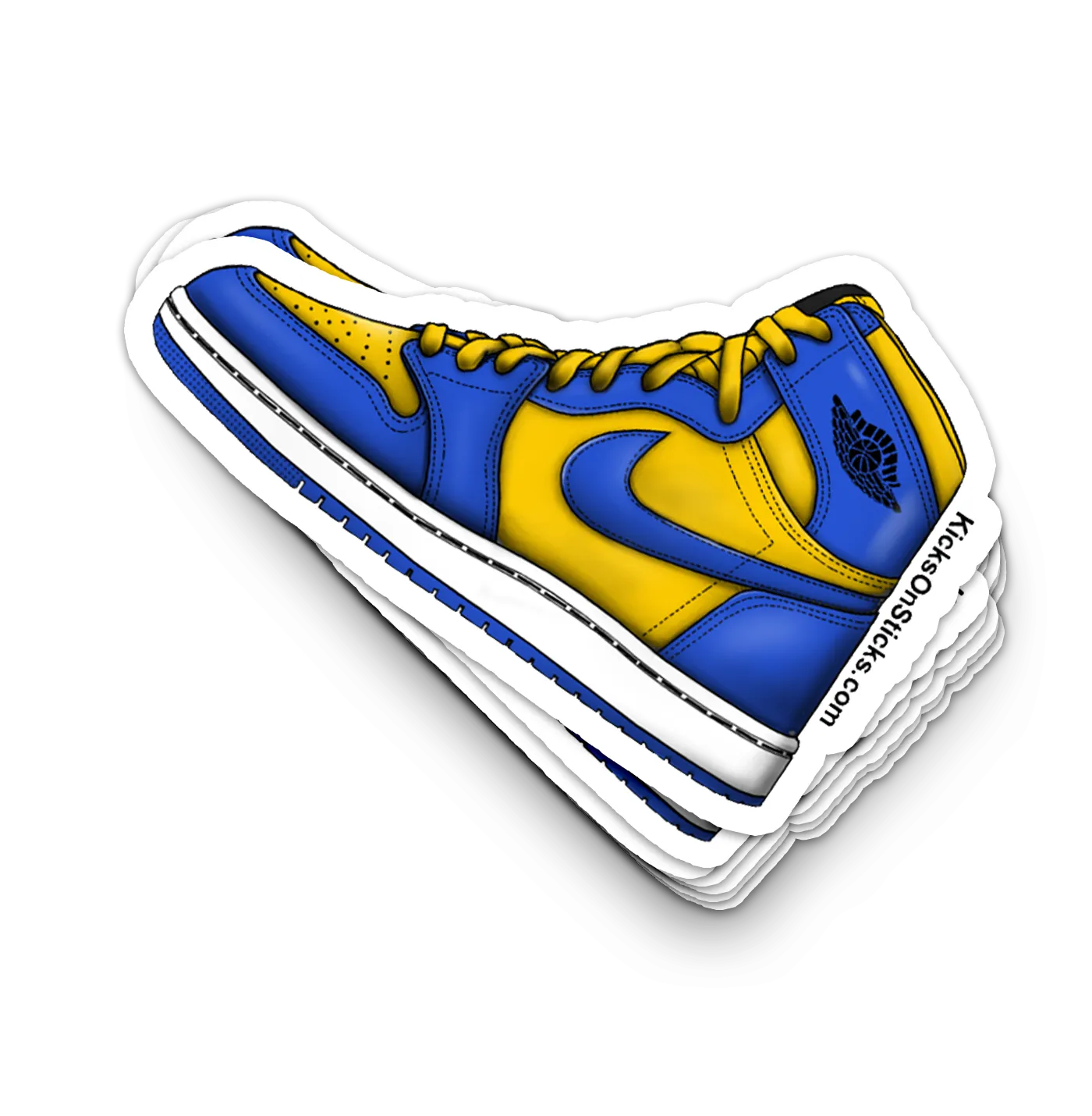 Jordan 1 "Reverse Laney" Sneaker Sticker