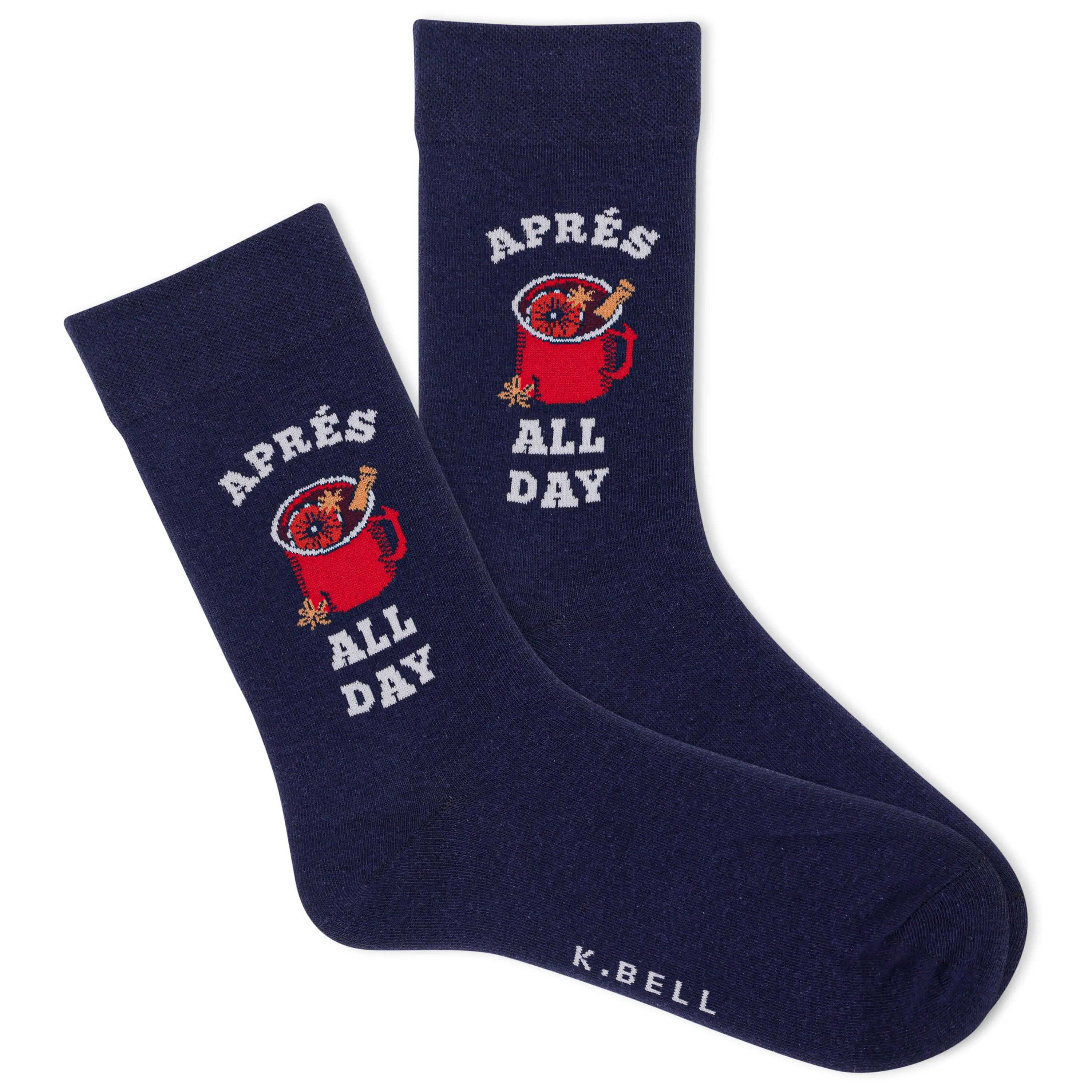 K.Bell Women's Apres All Day Crew Sock