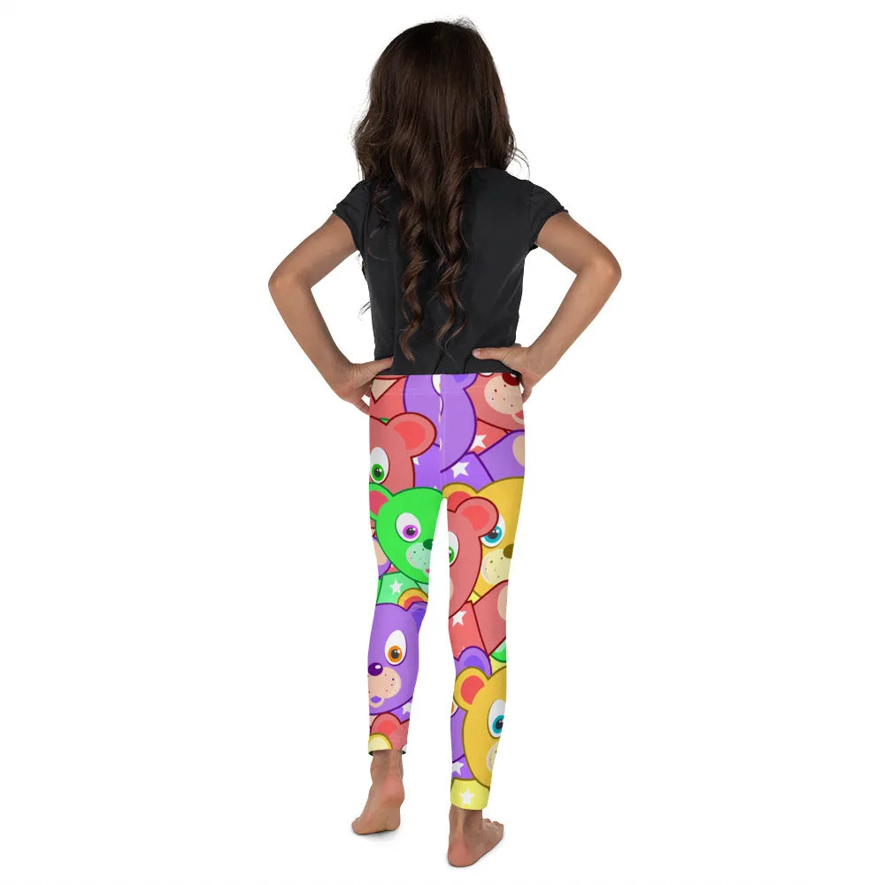 Kid's Leggings Teddy Bear