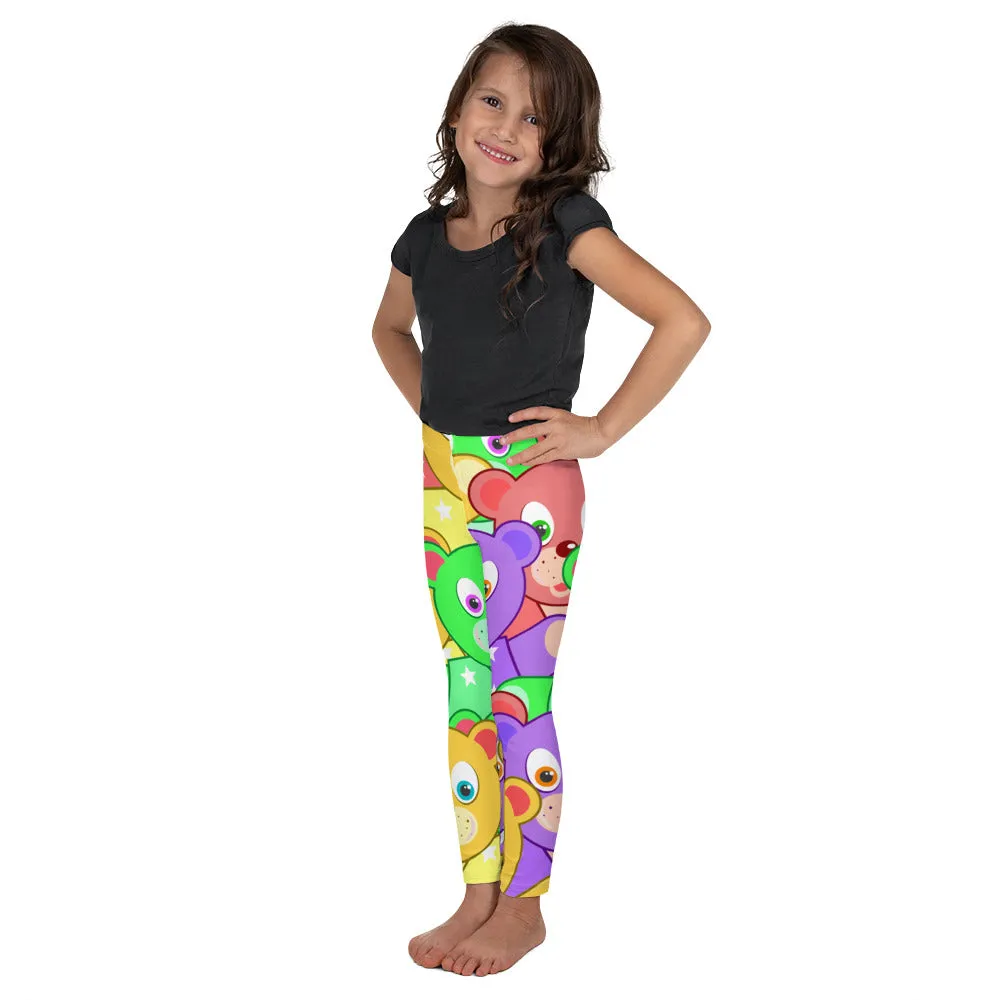 Kid's Leggings Teddy Bear