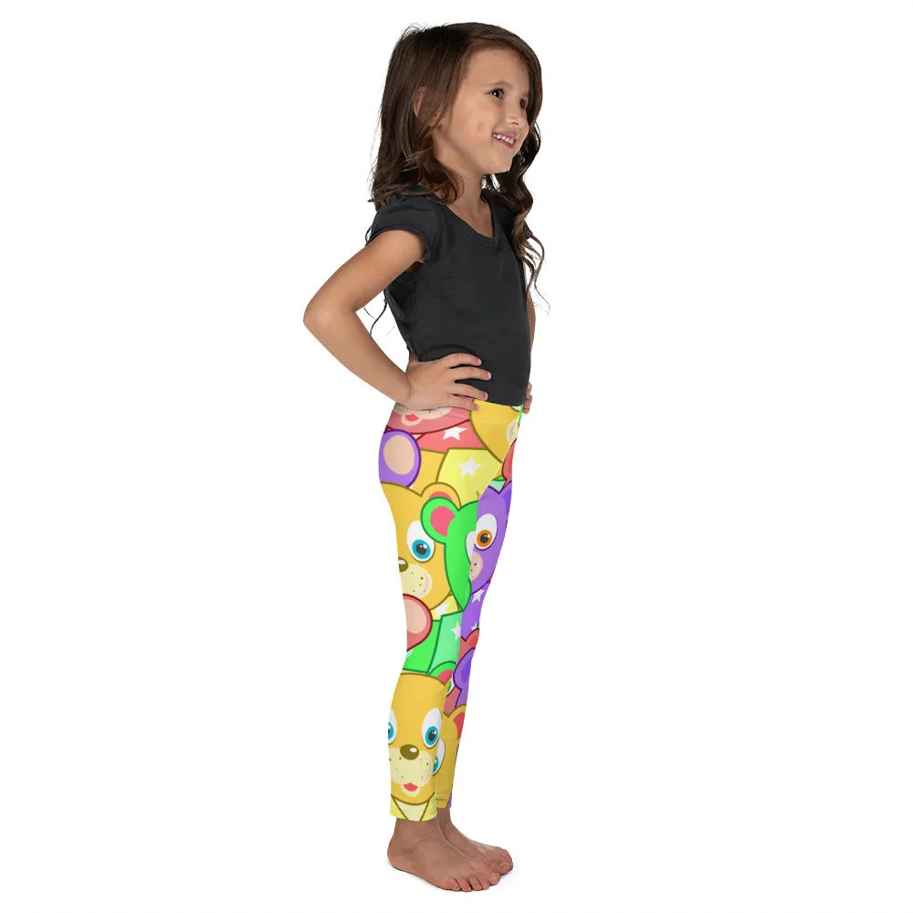 Kid's Leggings Teddy Bear