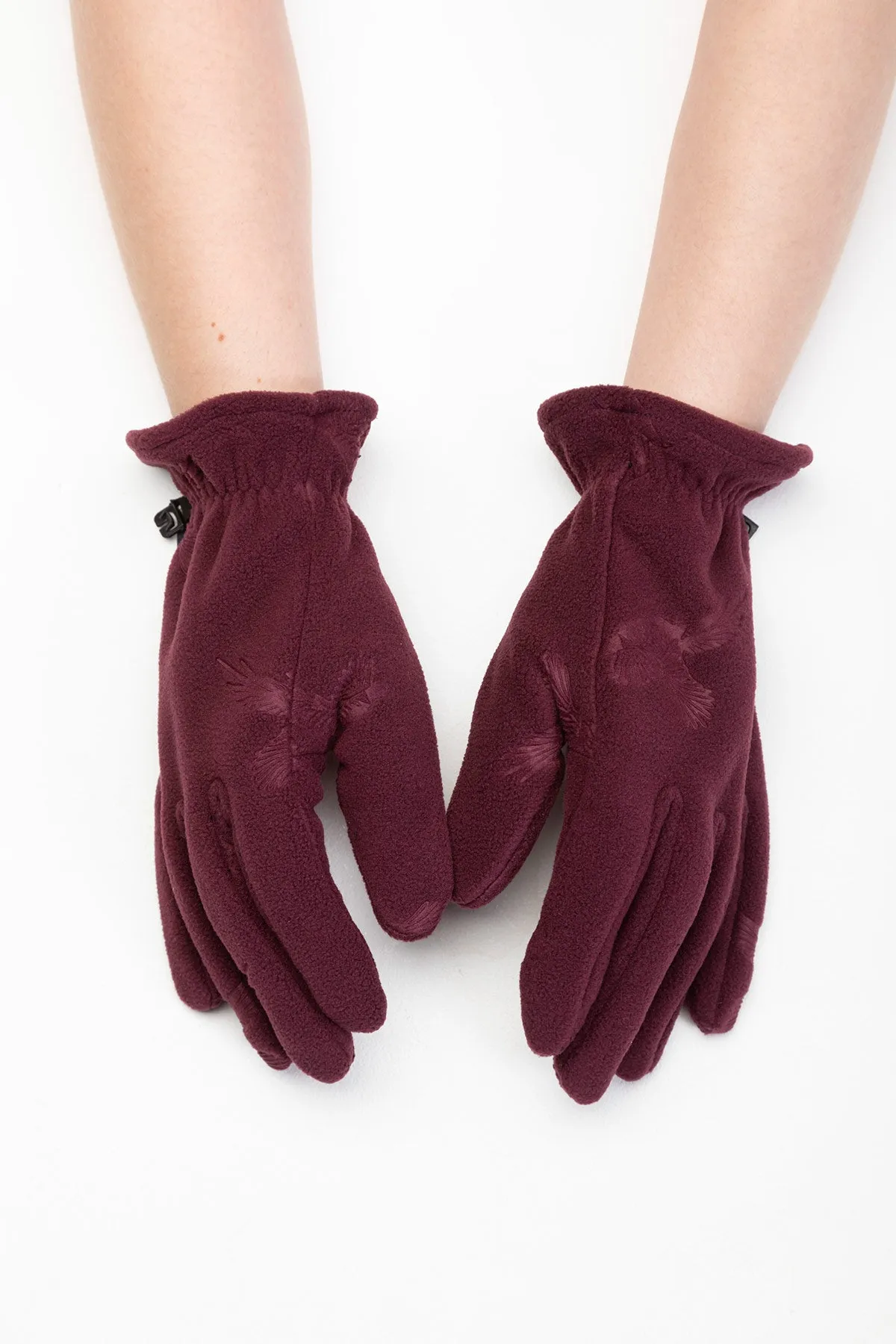 Ladies Fleece Gloves - Haxby