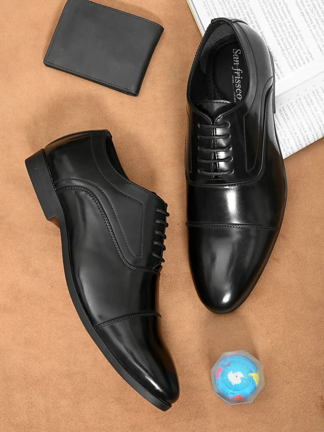 Ledger Black Oxford shoes