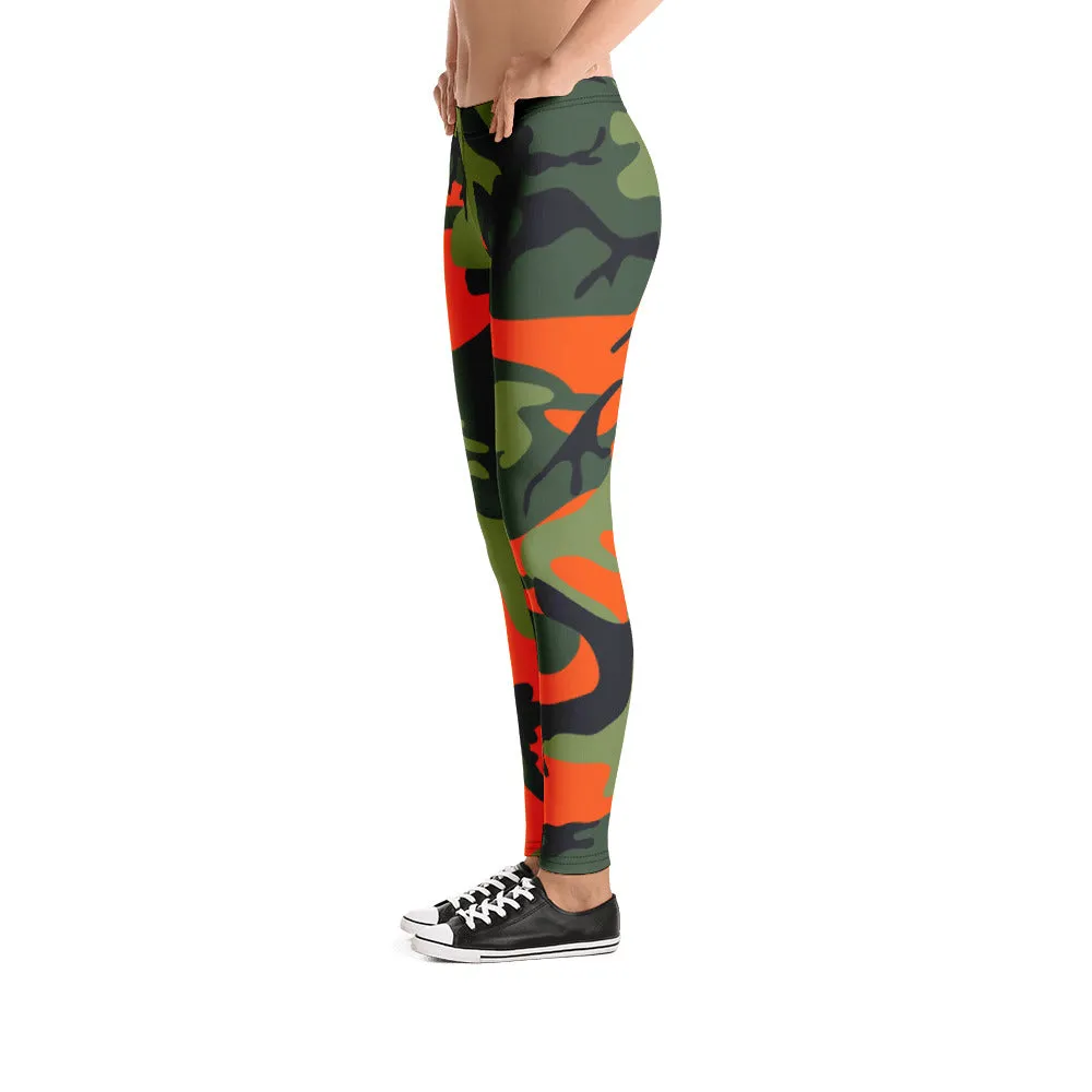 Leggings Camo Orange