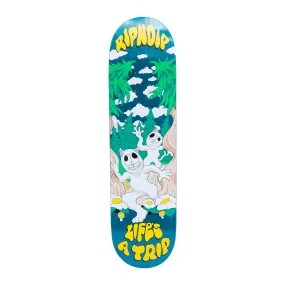 Lifes A Trip Board (Teal Blue)