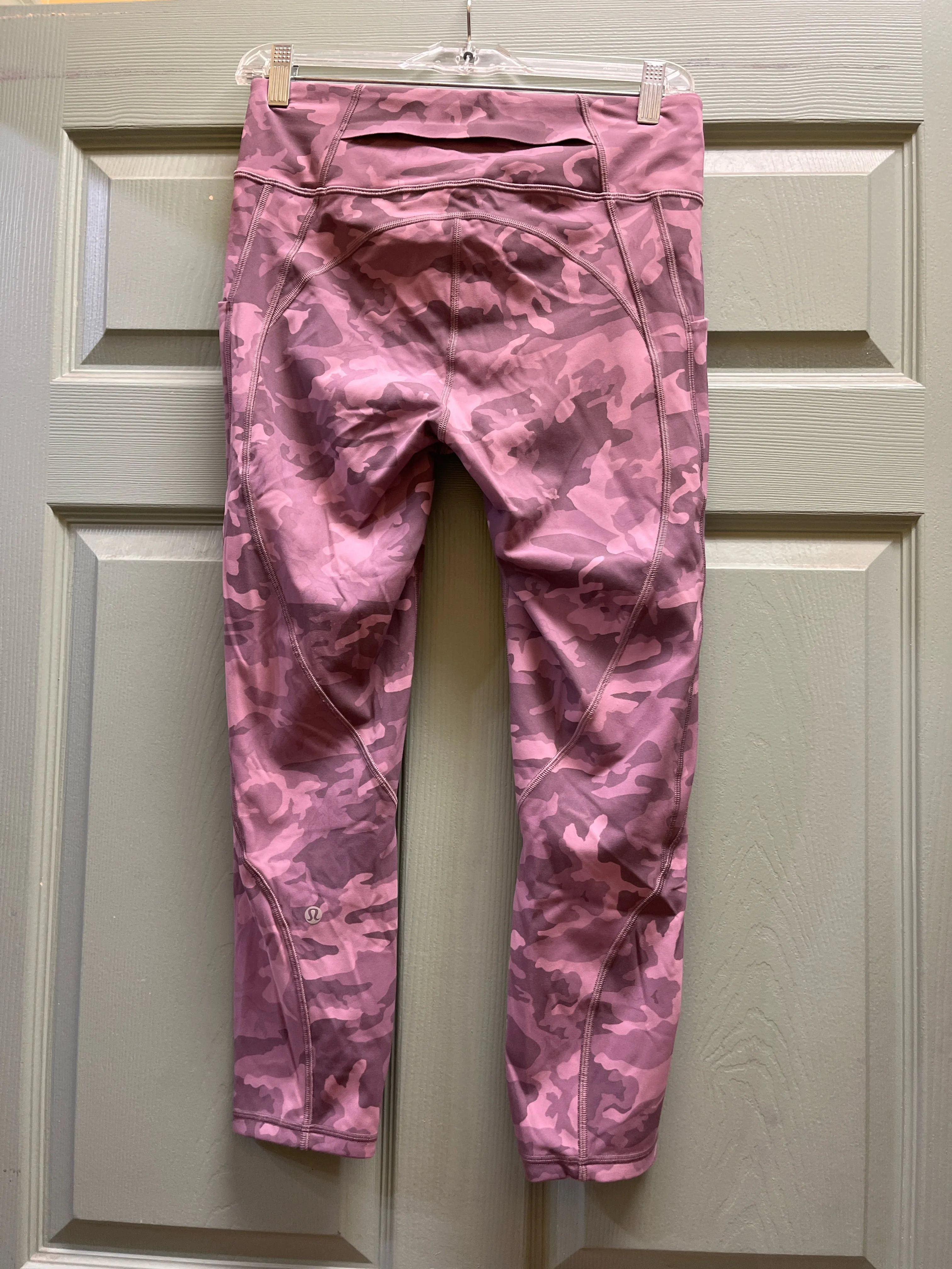 Lululemon Pink Camo Leggings