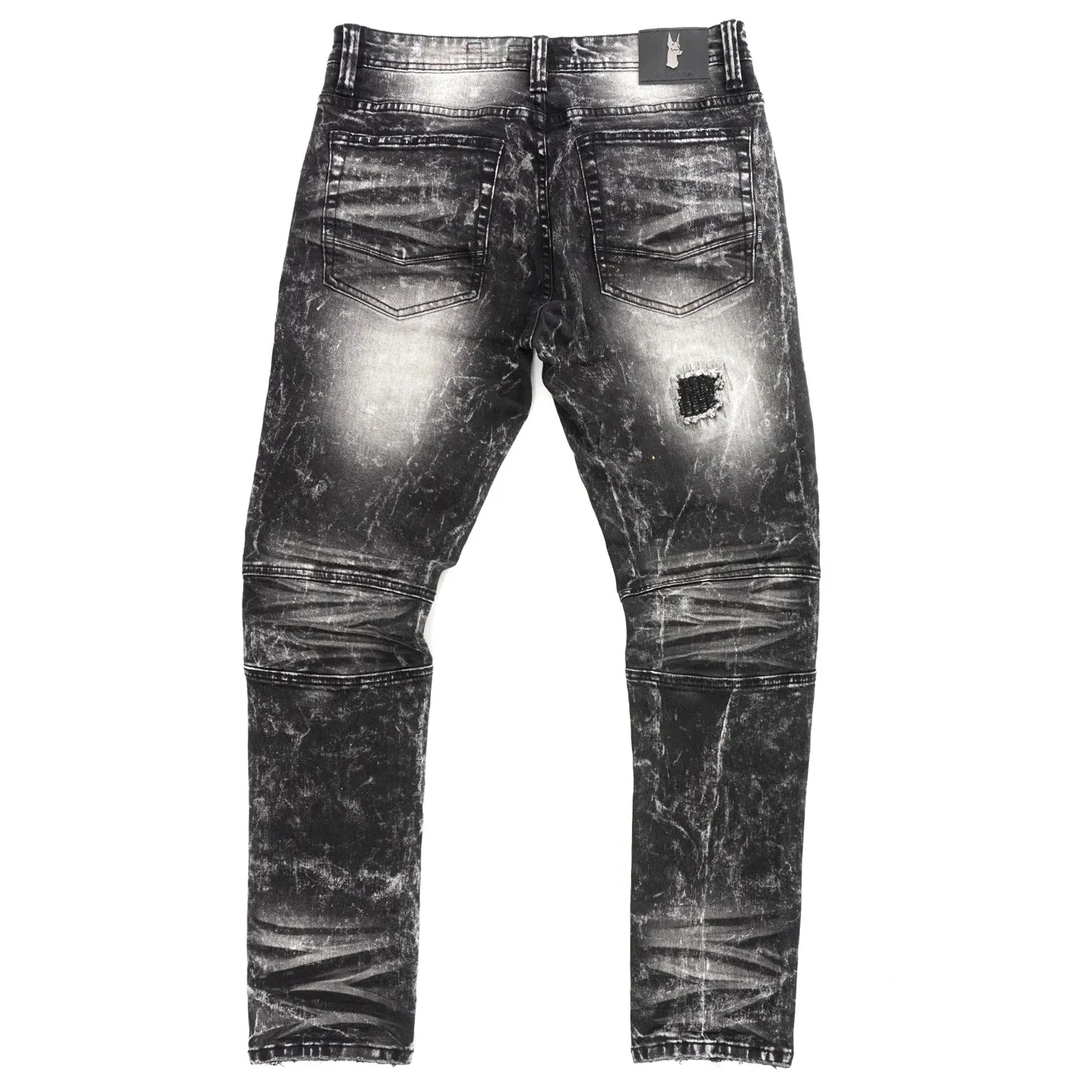 Makobi Biker Jeans Black