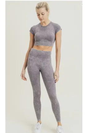 Mineral wash leggings